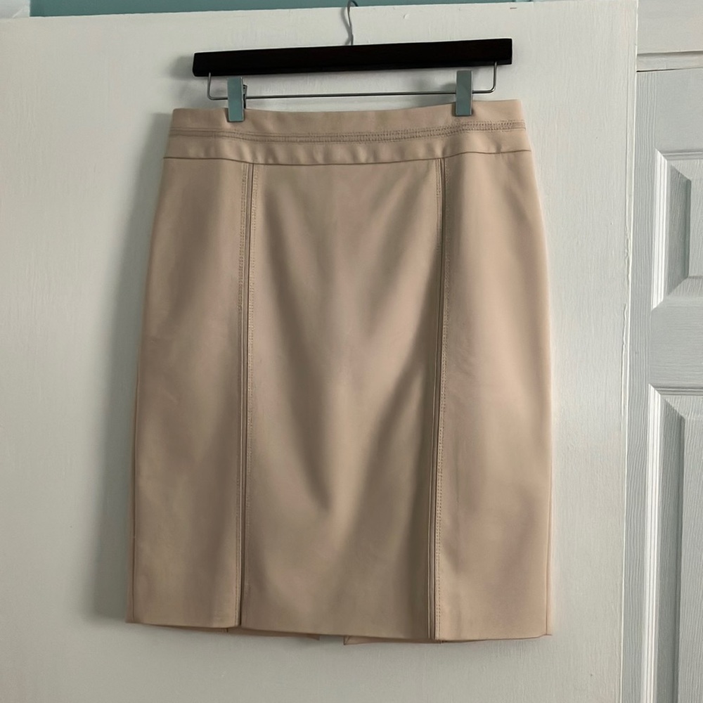 WHBM Straight Skirt w back slit